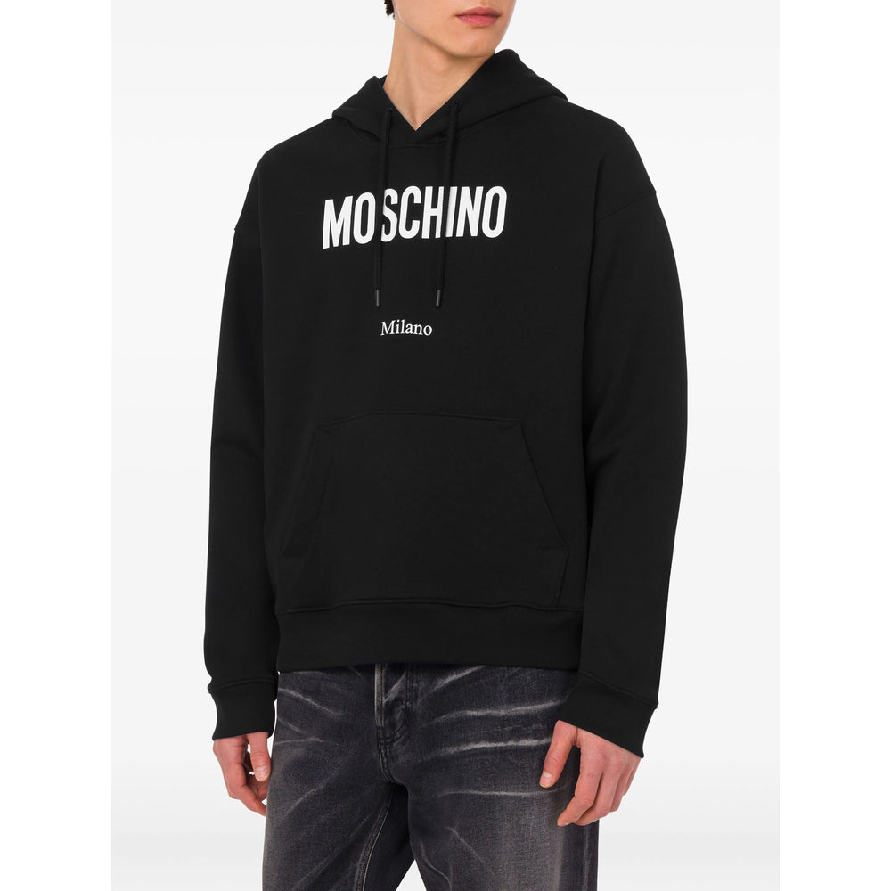 Moschino Black Sweaters & Knitwear - Hoodies Men