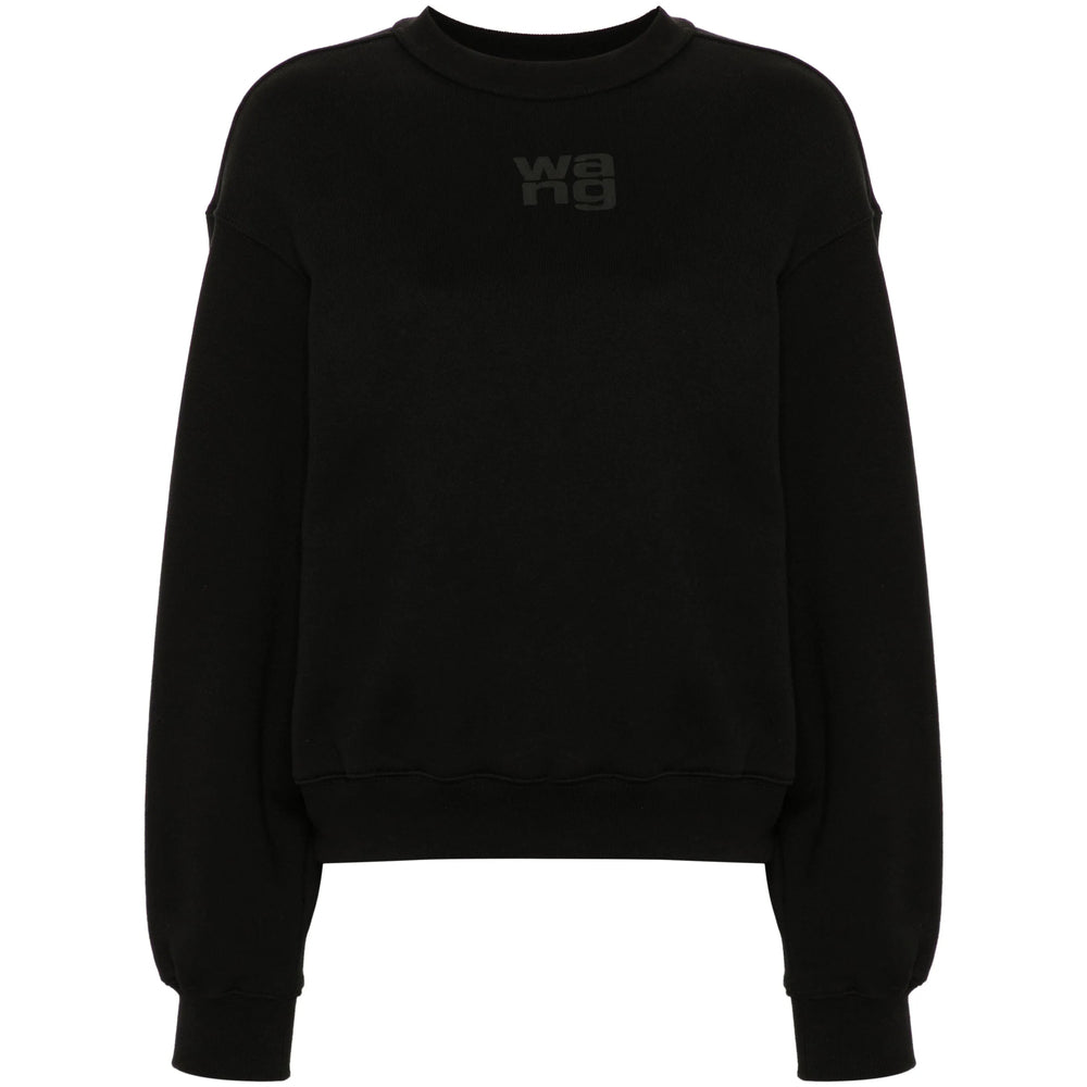 Alexander Wang Black Tops - Sweatshirts Women