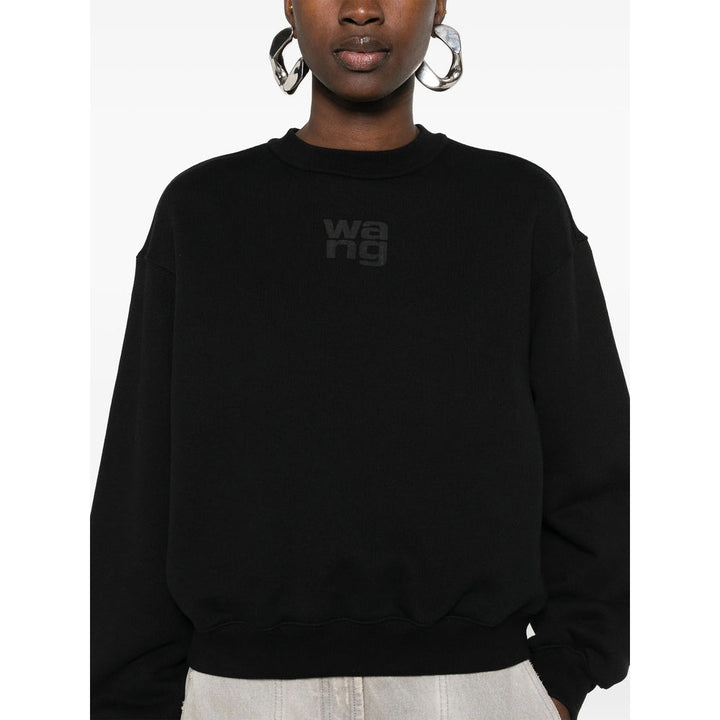 Alexander Wang Black Tops - Sweatshirts Women
