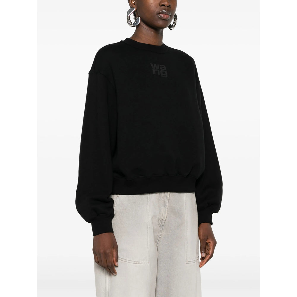 Alexander Wang Black Tops - Sweatshirts Women