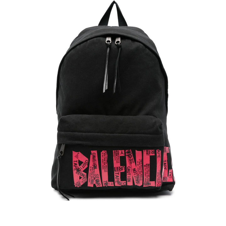 Balenciaga Black Backpacks Men