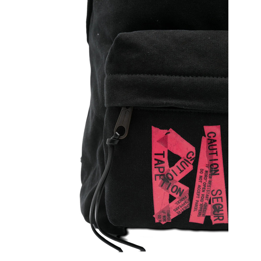 Balenciaga Black Backpacks Men