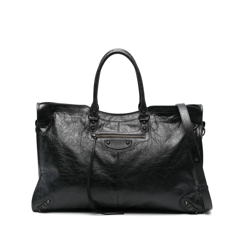 Balenciaga Black Luggage & Holdalls Men