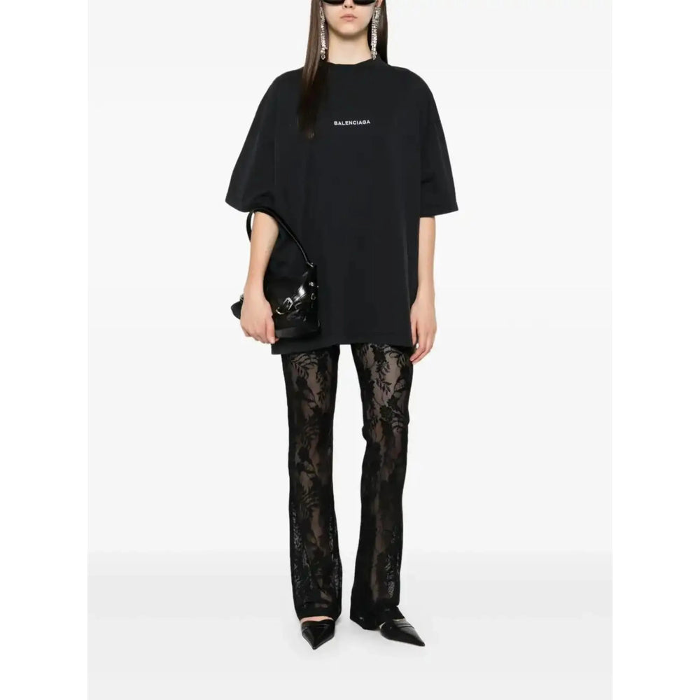 Balenciaga Black T-Shirts & Vests - T-Shirts Men