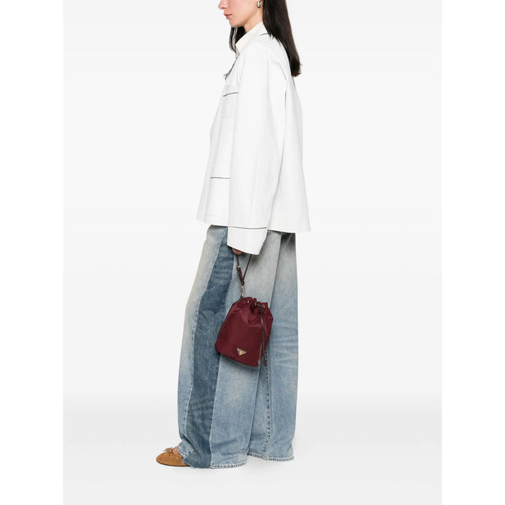 Prada Red Bucket Bags Women