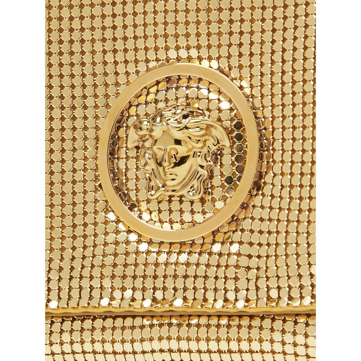 Versace Gold Clutch Bags Women