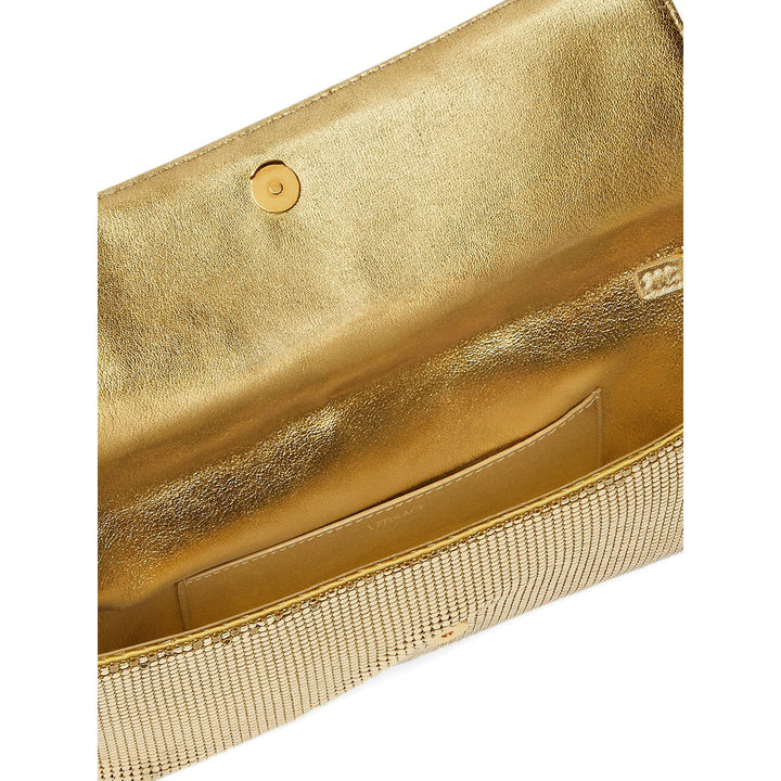 Versace Gold Clutch Bags Women