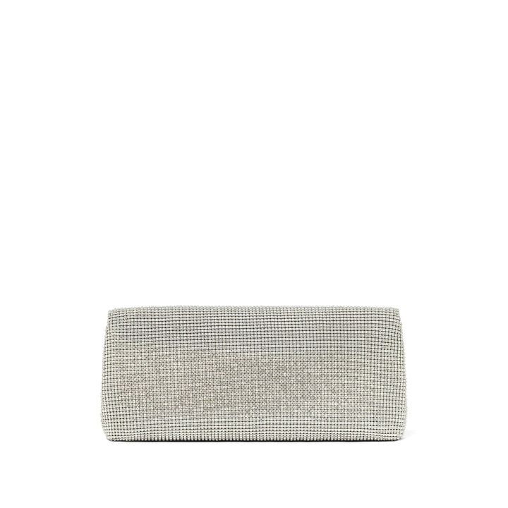 Versace Silver Clutch Bags Women