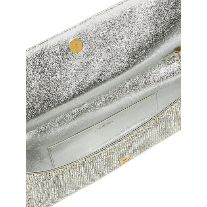 Versace Silver Clutch Bags Women