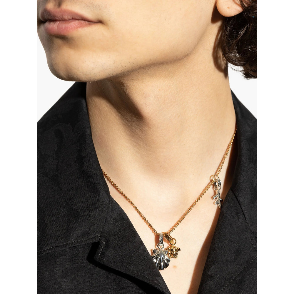 Versace Gold Necklaces Men
