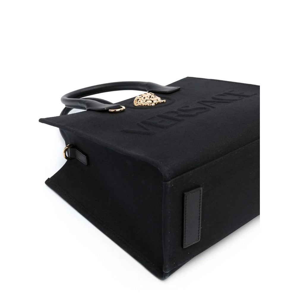 Versace Black Tote Bags Women