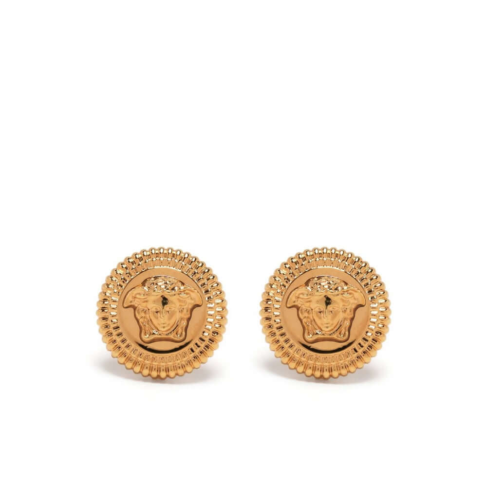 Versace Gold Earrings Men