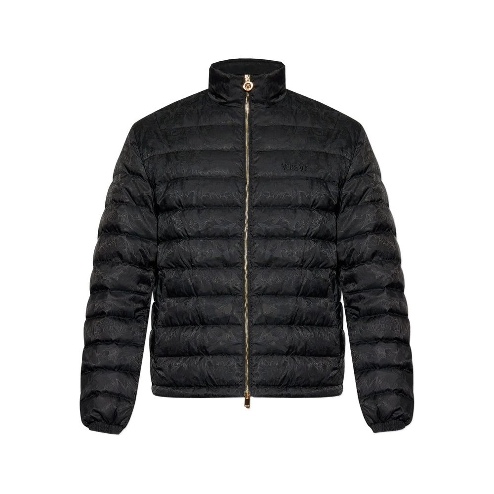 Versace Black Jackets - Padded & Down Jackets Men