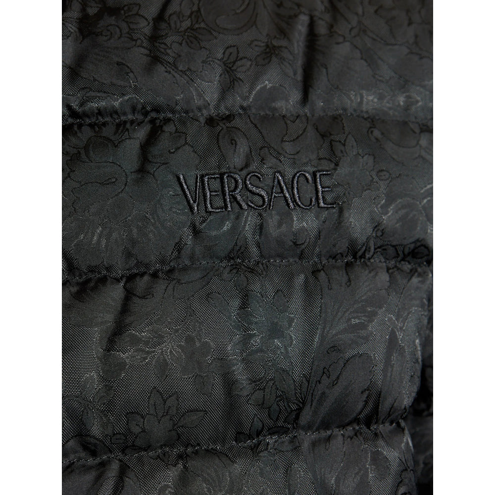 Versace Black Jackets - Padded & Down Jackets Men