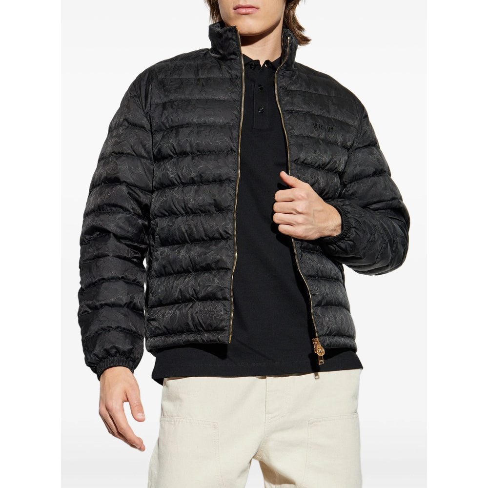 Versace Black Jackets - Padded & Down Jackets Men
