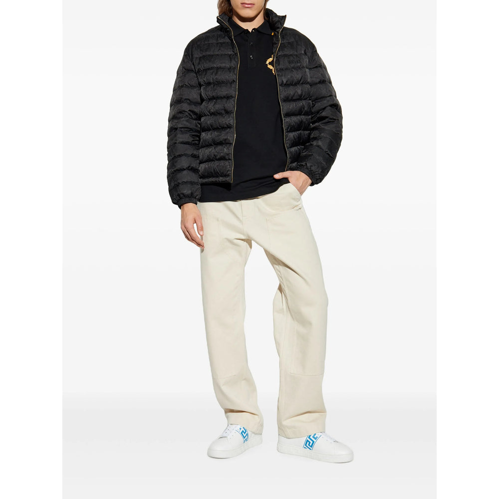 Versace Black Jackets - Padded & Down Jackets Men
