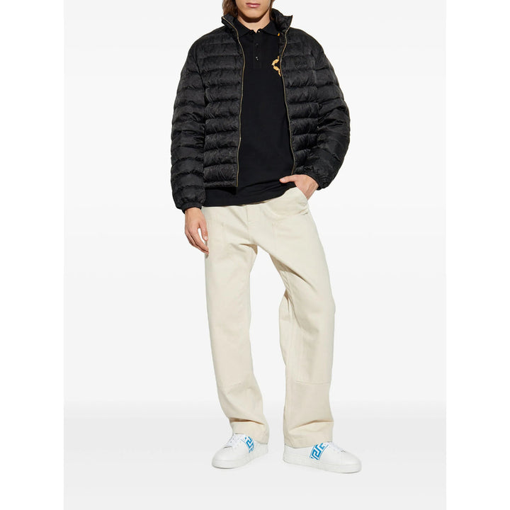 Versace Black Jackets - Padded & Down Jackets Men