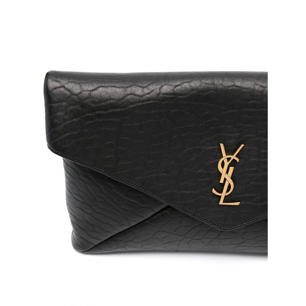 Saint Laurent Black Clutch Bags Women