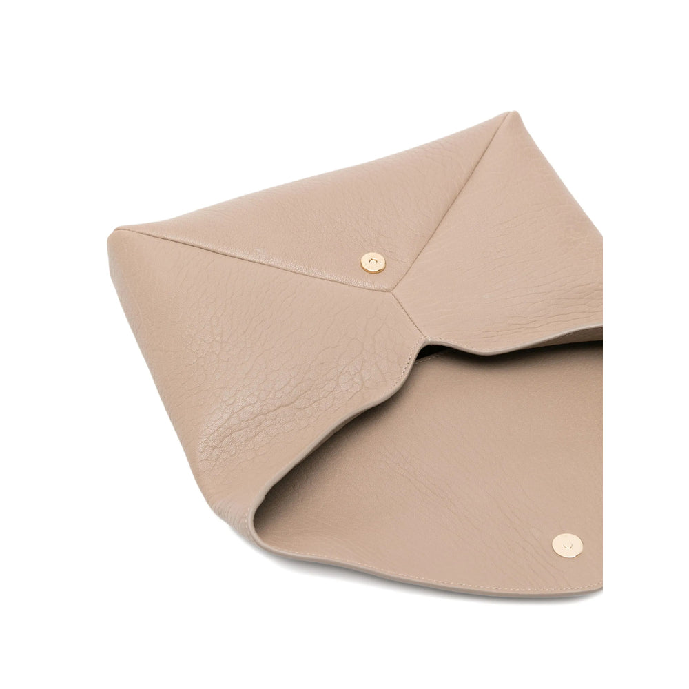Saint Laurent Grey Clutch Bags Women