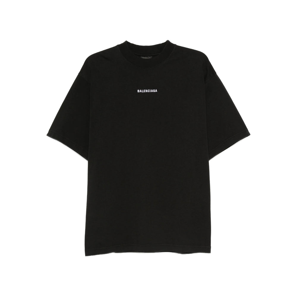 Balenciaga Black T-Shirts & Vests - T-Shirts Men