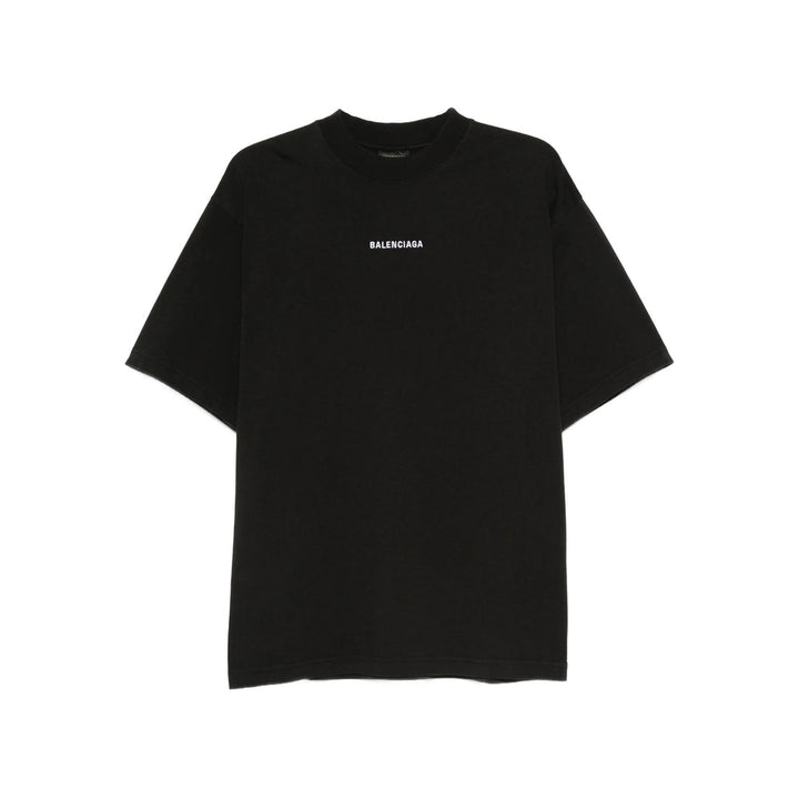Balenciaga Black T-Shirts & Vests - T-Shirts Men