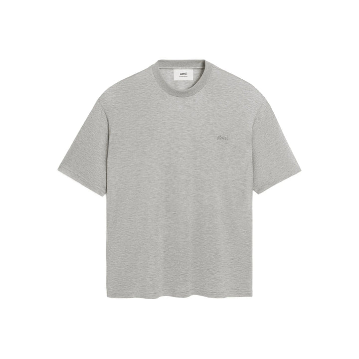 Ami Paris Grey T-Shirts & Vests - T-Shirts Men