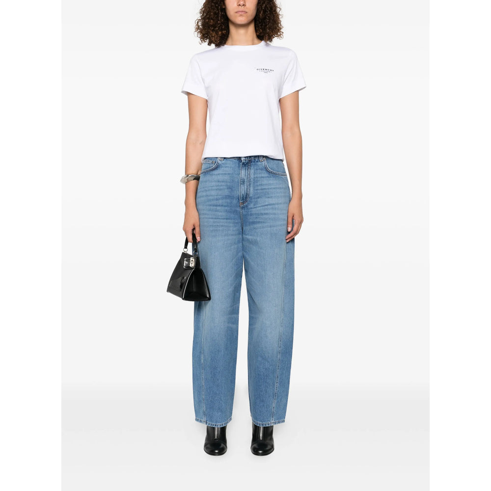 Givenchy  Denim - Wide-Leg Jeans Women
