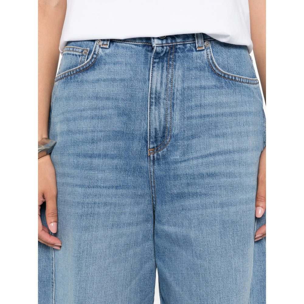 Givenchy  Denim - Wide-Leg Jeans Women