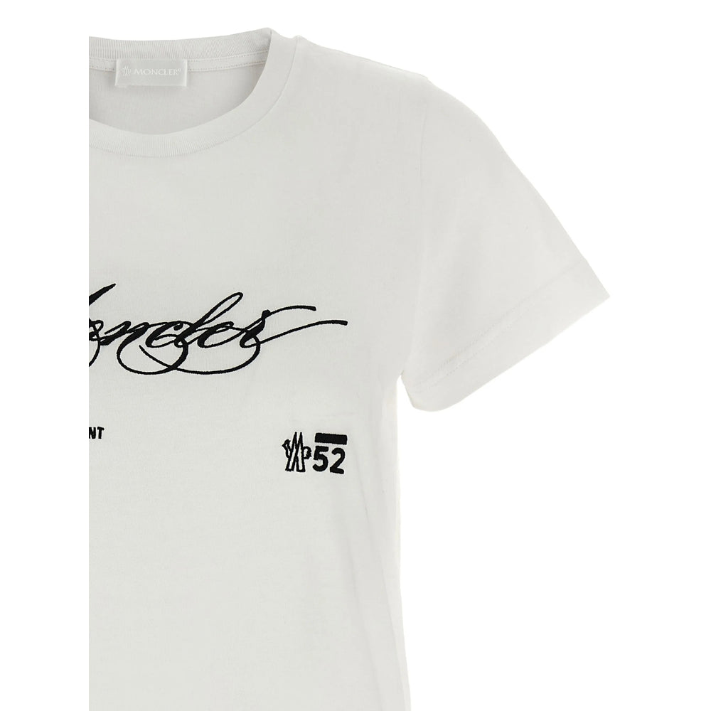 Moncler White Tops - T-Shirts & Jerseys Women