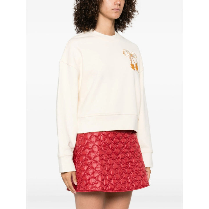 Moncler Neutrals Tops - Sweatshirts Women