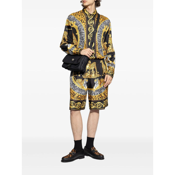 Versace Black Shorts - Bermuda Shorts Men