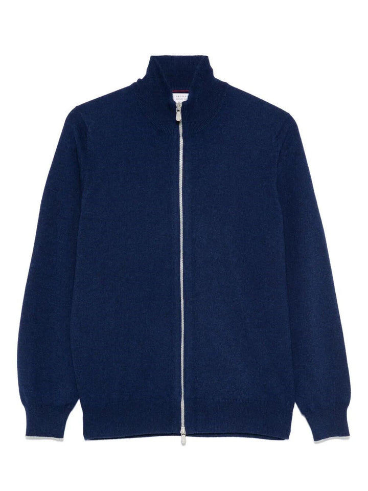 Brunello Cucinelli Men Zip-Front Cardigan