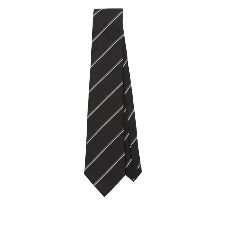 Saint Laurent Black Ties & Bow Ties Men
