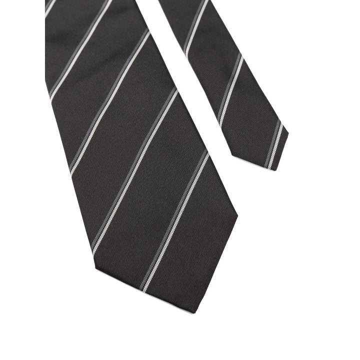Saint Laurent Black Ties & Bow Ties Men