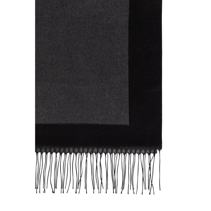 Saint Laurent Black Scarves Men