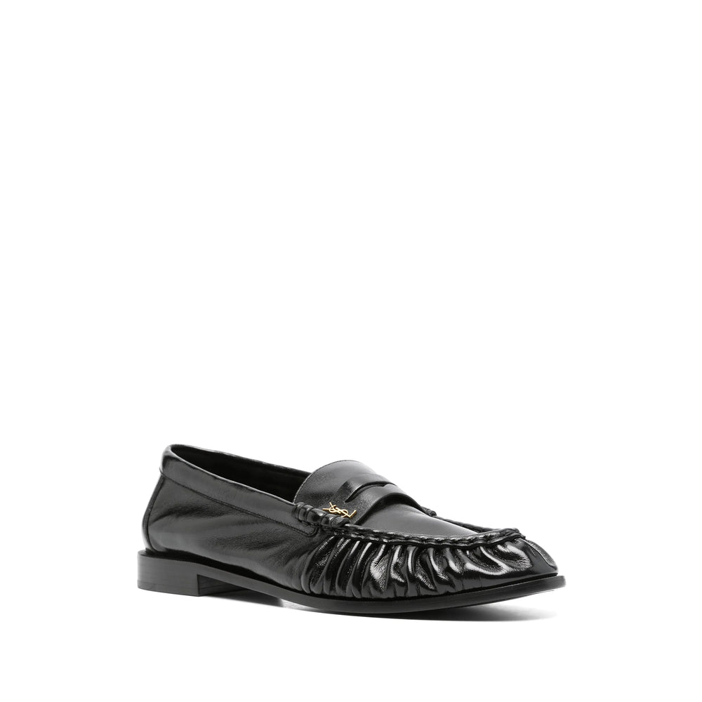 Saint Laurent Black Loafers Men