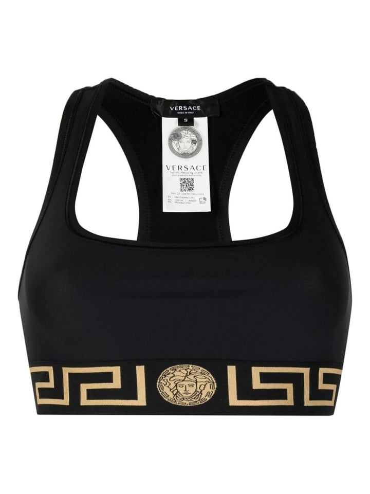 Versace Women La Greca Sports Bra