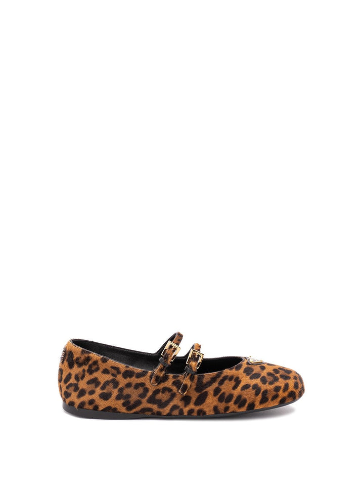 Prada Women Leo Printed Ballerinas