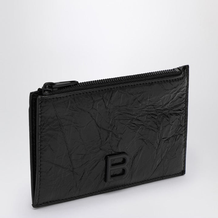 Balenciaga Card Case With Coin Purse Black Women