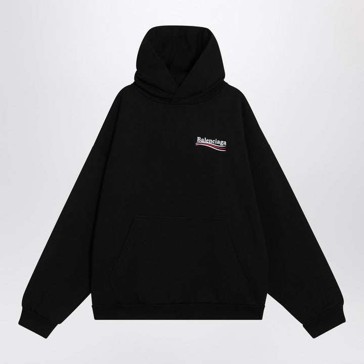 Balenciaga Black Political Campaign Sweatshirt Men