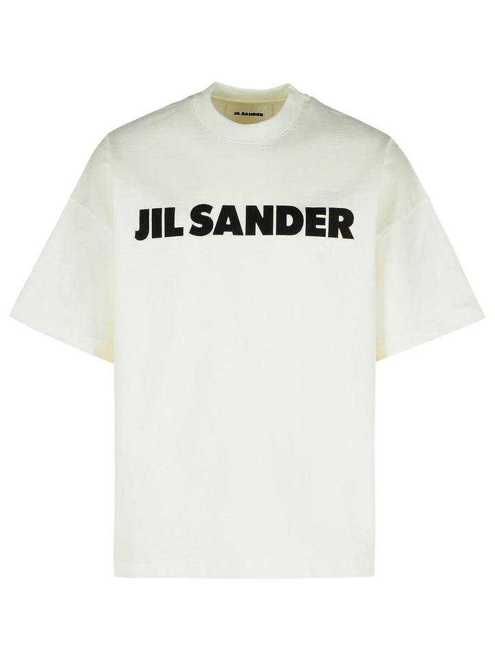 Jil Sander Ivory Cotton T-Shirt Men
