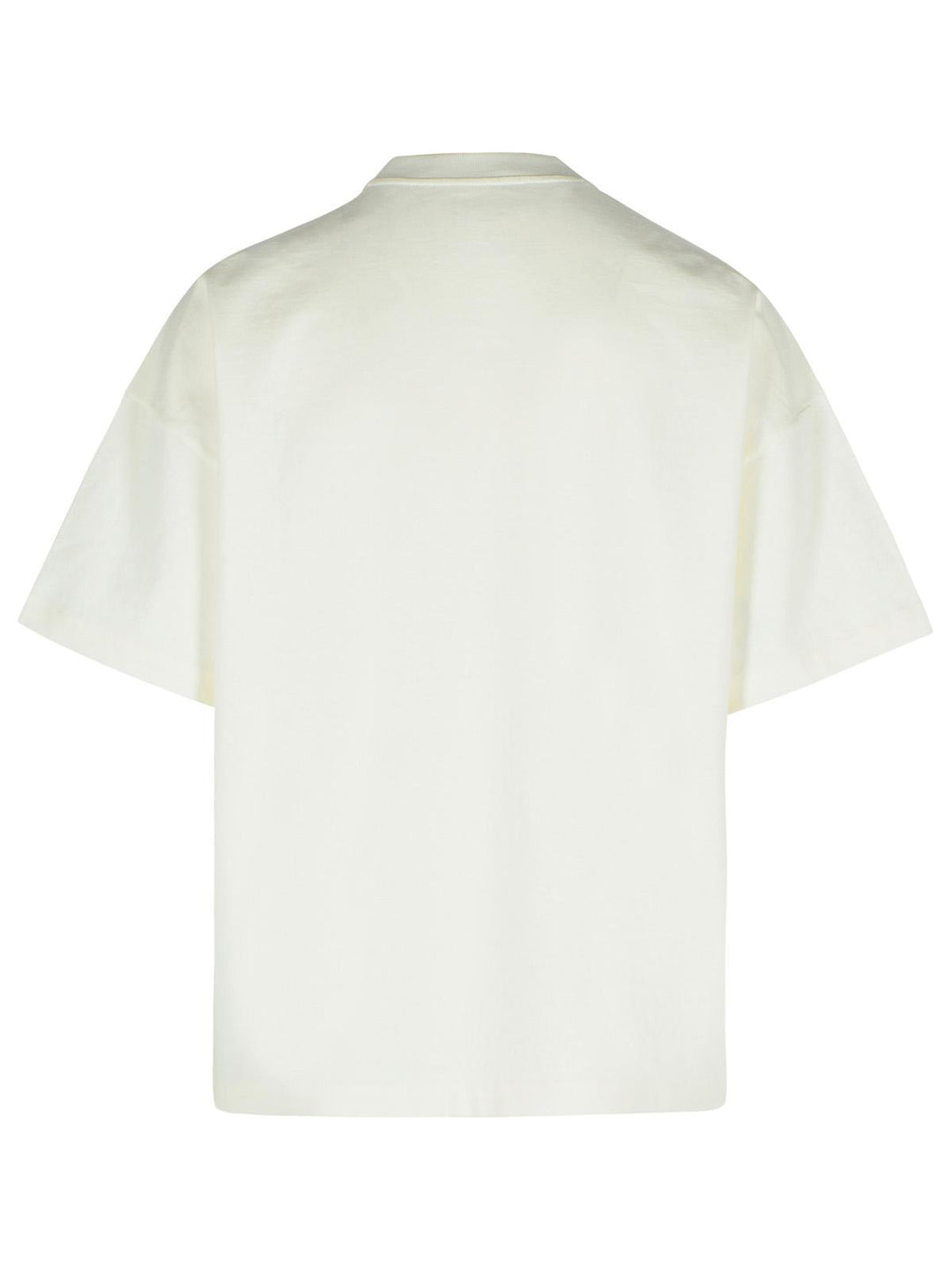 Jil Sander Ivory Cotton T-Shirt Men