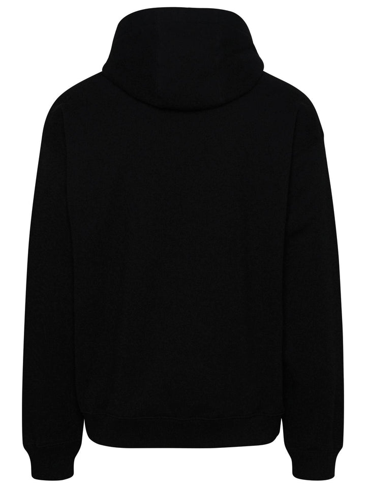 Versace Black Cotton Sweatshirt Men