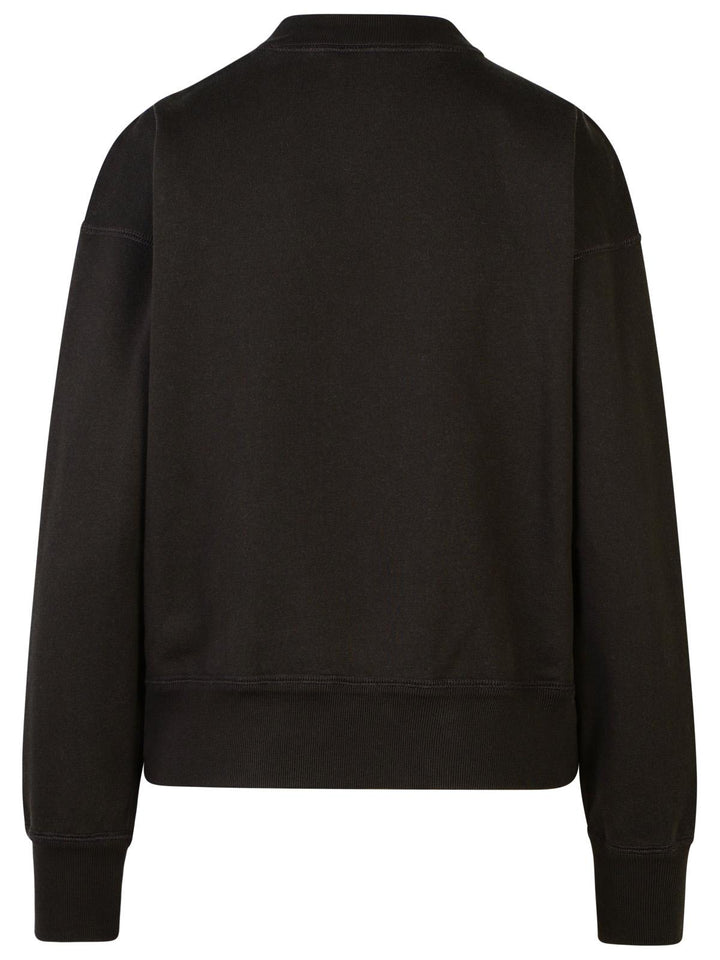 Isabel Marant Etoile 'Moby' Black Cotton Blend Sweatshirt Women