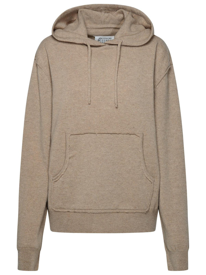 Maison Margiela Taupe Cashmere Blend Sweater Women