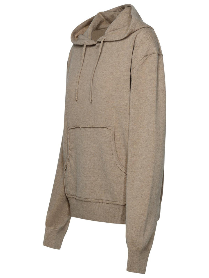 Maison Margiela Taupe Cashmere Blend Sweater Women