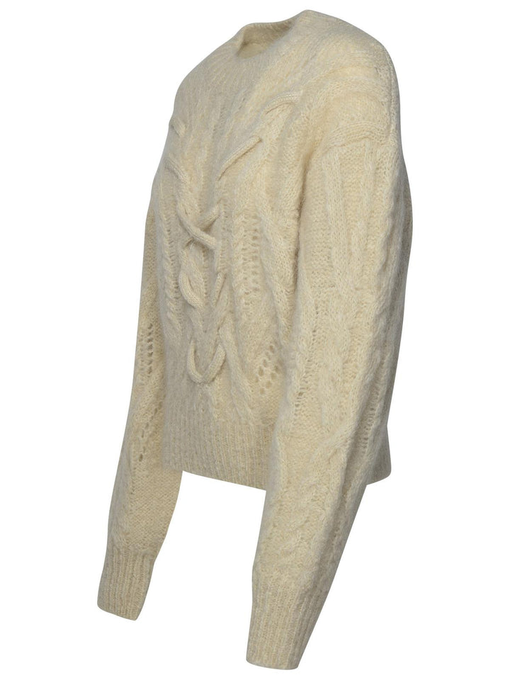 Isabel Marant 'Eline' Beige Mohair Blend Sweater Women