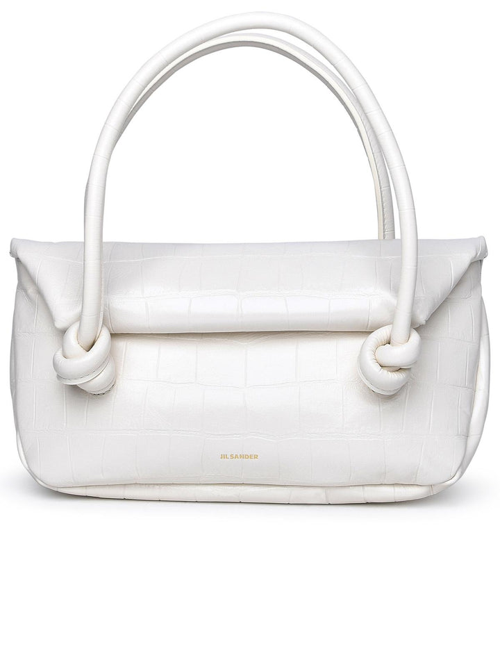 Jil Sander White Leather Bag Women