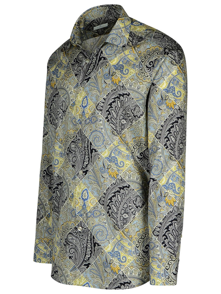 Etro 'Roma' Multicolor Cotton Shirt Men