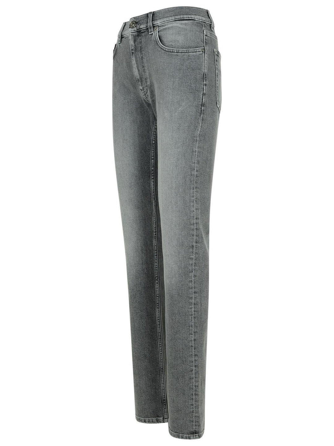 Versace Gray Cotton Jeans Men